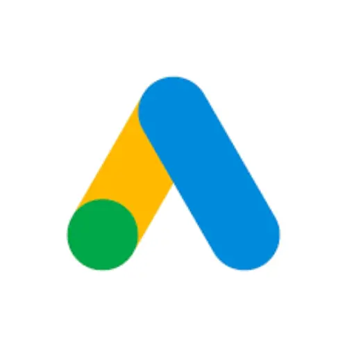 The logo of Google Ads on digital marketing expert in Qatar's page
