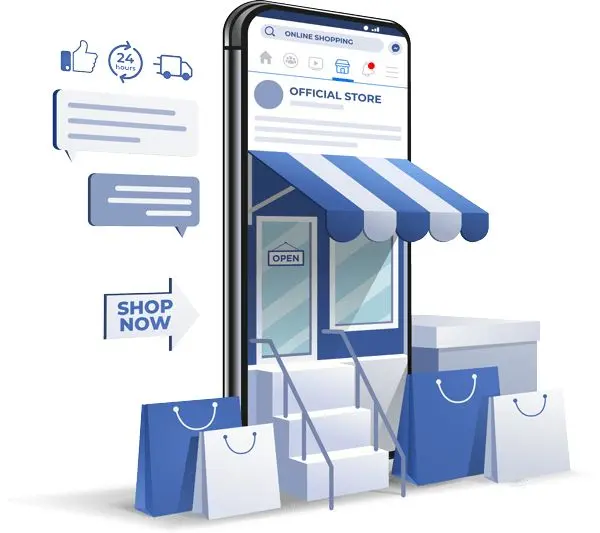 A photo that indicating social commerce